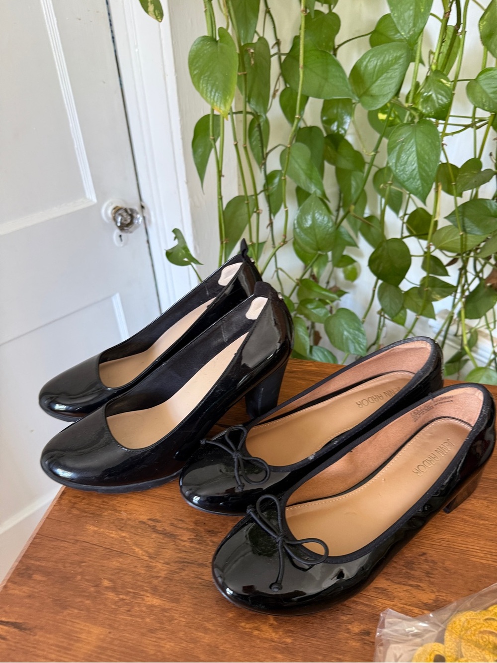 (2) pairs Jenn Ardor size 8.5 black heels